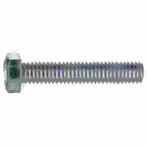 Midwest Fastener Grade 5, 3/8"-16 Hex Head Cap Screw, Zinc Plated Steel, 2 in L, 3 PK 933947 - main